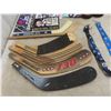 Image 3 : Winnipeg Jets Novelty Plate, 4 Hockey Stick Blades, Jets Lanyards, Mini Hockey Stick, and More