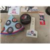 Image 6 : Winnipeg Jets Novelty Plate, 4 Hockey Stick Blades, Jets Lanyards, Mini Hockey Stick, and More