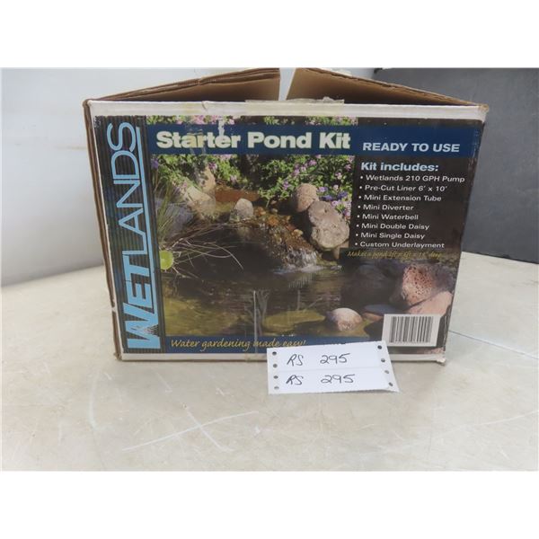 Wetlands Starter Pond Kit — New Old Stock — 24×72×18" Deep