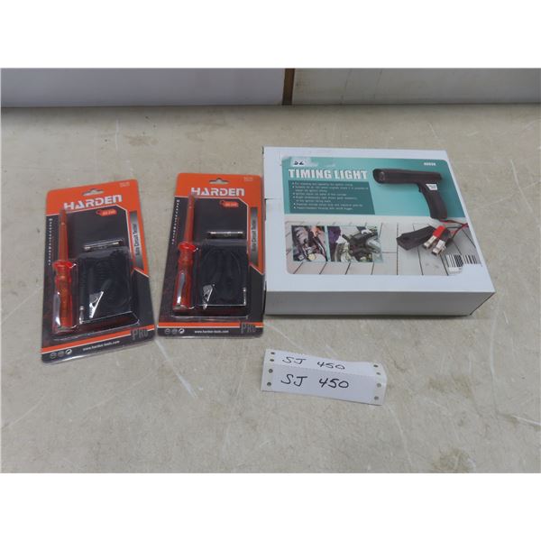2 Auto Circuit Testers and Auto Timing Light — New or Store Return