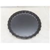 Image 2 : Chicago Blackhawks Bottlecap Metal Sign — 16" Diameter