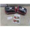 Image 1 : Golf Cart Seat Cover, Black and Red — New or Store Return