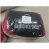Image 2 : Golf Cart Seat Cover, Black and Red — New or Store Return
