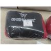Image 3 : Golf Cart Seat Cover, Black and Red — New or Store Return