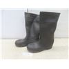 Image 1 : New Steel Toe Rubber Boots — Size 12
