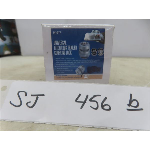 Universal Hitch Lock Trailer Coupling Lock — New or Store Return