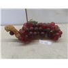 Image 1 : Vintage Lucite Grape Cluster — Retro Mid-Century Decor — Approx. 19"L × 7"H