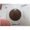 Image 8 : 4 1920 Canadian 1¢ Coins — (2) Small and (2) Large