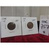 Image 1 : 2 1920 Canadian Small 1¢ Coins