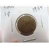 Image 9 : 5 Canadian 1¢ Coins 1931–1935