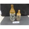 Image 1 : 2 Antique Stoneware Bottles — The Empire Brewing Co. and Ye Old Country Store Ginger Beer