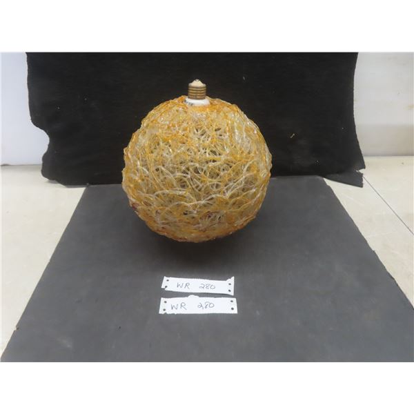 Vintage Spaghetti Lamp Shade (no Cord)