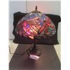Image 1 : Tiffany-Style Lamp — 22" Tall