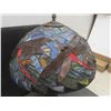 Image 8 : Tiffany-Style Lamp — 22" Tall