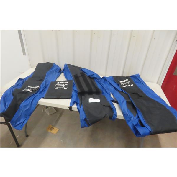 4 Tire Covers and New Travel Come-Along Box