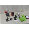 Image 1 : 3 Mobile Cell Phones, Picture Slide and Film Scanner and Hand-Turbine Radio