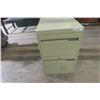 Image 1 : Metal 2-D Filing Cabinet, 28" × 27" × 18"