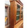 Image 4 : Antique Step-Back Kitchen Cabinet, 82" × 40" × 17"