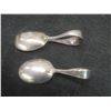 Image 7 : 3 Silver-Plated Baby Spoons, Birks Sterling Rattle and Small Salt Shaker with Damage