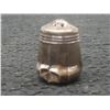 Image 9 : 3 Silver-Plated Baby Spoons, Birks Sterling Rattle and Small Salt Shaker with Damage