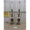 Image 1 : 2 Lamps, 32" High, No Shades
