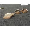 Image 7 : Mats Jonasson Crystal Glass Birds; Swank Cuff Links with Matching Tie Clip, Money Clip, and More