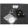 Image 1 : Commemorative RBC 2021 Medallion, 2 Tie Pins, Pendant with Matching Earrings