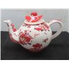 Image 2 : 2 Teapots: Pink Chintz Red Hat Society and Musical "April Love"