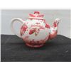Image 3 : 2 Teapots: Pink Chintz Red Hat Society and Musical "April Love"