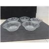 Image 9 : Crystal and Cut Glass Lot: Candle Holder, Serving Bowls, Plates, Fruit Nappies and More
