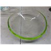 Image 8 : Sitting Couple by Austin, 9" High; Lucky Horseshoe Candle Holder and 2 Glass Serving Bowls