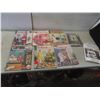 Image 1 : 6 Needlework and Crafts Magazines (1960s–70s) and 2 Needlework Projects