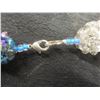 Image 16 : Fashion Jewelry: Rhinestone Bracelet, Vintage Gold-Tone Buttons, Cluster Beads/Rhinestone Necklace