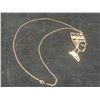 Image 15 : Fashion Jewelry: Egyptian Revival Pendant, Gold-Tone Brooches, Bracelet, Vintage Clip-On Earrings