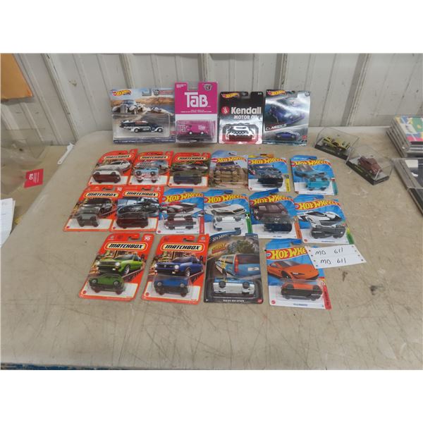 Die-Cast: Matchbox and Hot Wheels in Packages and More