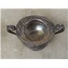 Image 9 : Silver-Plated Tea Pot, Coffee Pots, Creamers, Sugar Bowl, Candlestick Holders and Trays