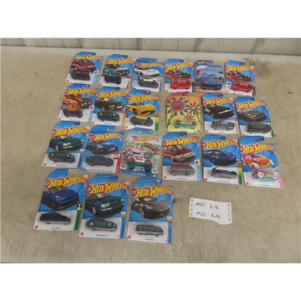 21 Hot Wheels – Factory Packaged