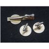 Image 5 : Vintage Tie Pins, Tie Clips and Pilot Pocket Watch