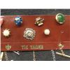 Image 8 : Vintage Tie Pins, Tie Clips and Pilot Pocket Watch