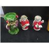 Image 8 : Christmas Décor Lot: Santa Picture (10×8), 2 Brooches, Glass Tree Ornaments and More