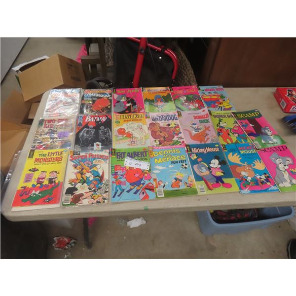20 Comics: Fat Albert, Mickey Mouse, Scampo, Super Friends