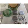 Image 9 : Vintage Lot: Universal Household Scale, Modern Dairies Milk Bottle, Marvel 2-Hole Punch