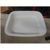 Image 3 : 14 Glass Pots & Pans, 4-Pc Stainless Frying Pan Set, Corningware Casserole Dish and 2 Pyrex Pieces