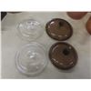 Image 8 : 14 Glass Pots & Pans, 4-Pc Stainless Frying Pan Set, Corningware Casserole Dish and 2 Pyrex Pieces