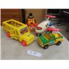 Image 1 : Fisher-Price School Bus, Airplane, Tonka Truck, Board Games and Puzzle