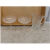 Image 6 : Crystal and Cut Glass Lot: Wine Glasses, Champagne Flutes, Sherry Glasses, Coffee Mugs