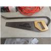 Image 2 : 2 Electric Soldering Guns, Glue Gun, Hand Saw, Crowbar and Extension Cord
