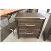Image 6 : Modern Dresser (50" × 30" × 18 1/2") and 2 Night Stands (26" × 24" × 16")