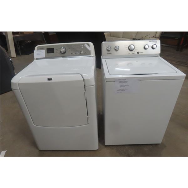 Maytag Washer and Dryer Set - Tested Working
