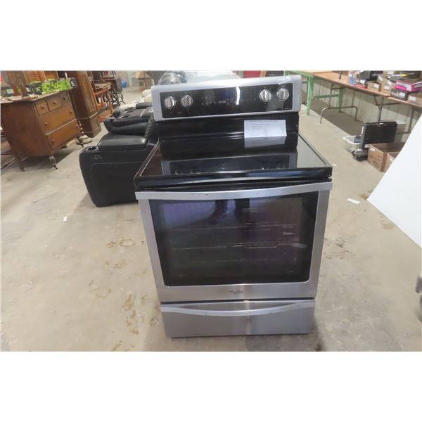 Whirlpool Stainless Steel Stove – Convection, Bake and Broil, Rapid Preheat, Warming Zone